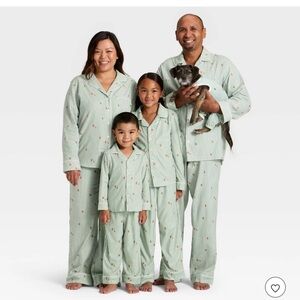 Target viral men pajama as small or women medium Pajama Set gingerbread